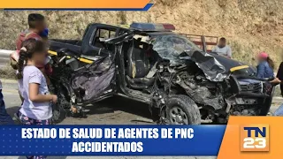 Camión y autopatrulla involucrados en accidente de tránsito en ruta al Atlántico