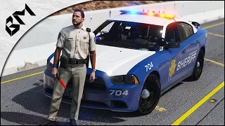 GTA 5 - LSPDFR - Trafic de drogue - Poursuite a moto - Patrouille 14