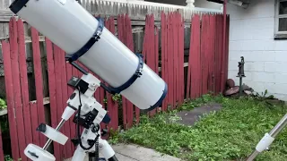 Comparing A Meade 8 inch Newtonian reflector VS APM 152 APO ED