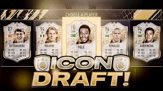 9 ICONOS FUT DRAFT! - FIFA 22