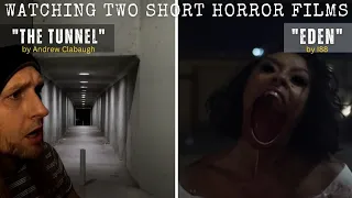 Let's Watch a Couple Short Horror Films: "The Tunnel" by Andrew Clabaugh and "Eden" by I88