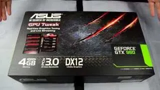 Unboxing Asus GTX 980