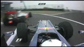 Lewis Hamilton and Vettel incident GP China