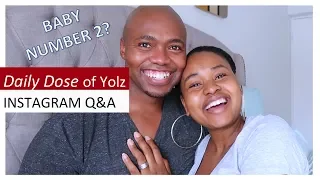 Another baby soon?? COUPLES Q&A | Yolz & Lwazi