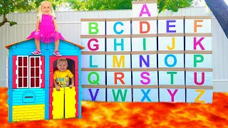ABC Learn English Alphabet with Katya and Dima