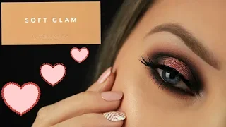 Valentines Day Makeup Tutorial | ABH Soft Glam Palette | Eimear McElheron