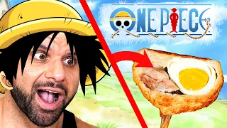 I Tried Luffy's Favorite Food from One Piece