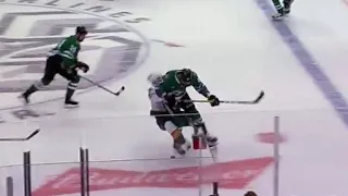 Radulov steps into Eakin for a booming hit