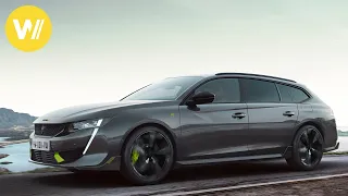 Peugeot 508 PSE (Peugeot Sport Engineered), Hybrid with 360hp