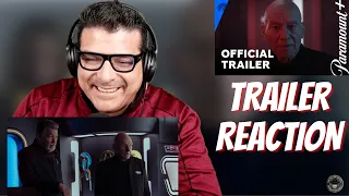 STAR TREK: PICARD SEASON 3 | OFFICIAL TRAILER REACTION!!! | Paramount +