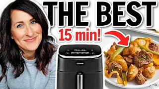 The BEST 15 Minute Air Fryer Recipes → Top 30 Things I ALWAYS Make in the Air Fryer That are FAST