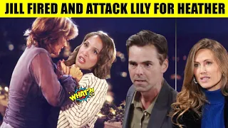 Young And The Restless Spoilers Jill fires Devon and Lily - bringing Heather on as Billy's assistant