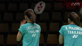 Uber Cup | Thailand vs. India | Group B