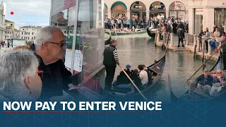 Venice Begins Charging Entry Fee for Day-Trippers to Combat Overtourism