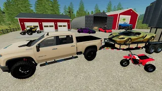 Buying the Best and Worst barns at auction | Farming Simulator 22