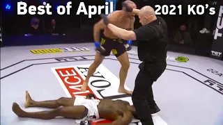 MMA's Best Knockouts of the April 2021 | Part 2, HD