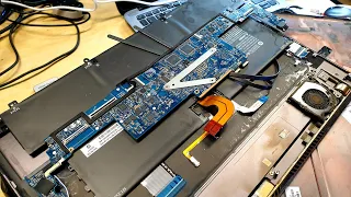 HP Spectre 13-v133tu Liquid Damage Spill Repair Attempt Part 1