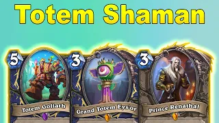 New 40 Cards Totem Shaman Is Even More Crazy Than Before! Throne of the Tides Mini-Set | Hearthstone