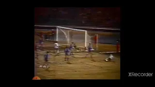 Cup winners cups 1981-82 1 leg 1/4 final.Legia Warshawa vs Dinamo Tbilisi-0,:1(Sulakwelidze 9 min,,)