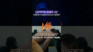 Officer K (Blade Runner: 2049) vs The Beast (Split) | #shorts #trending #battle #edit #vs #thebeach