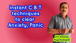 CBT Techniques that help Anxiety - Instant Relief from Anxiety