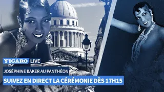 🔴Joséphine Baker au Panthéon: la cérémonie EN DIRECT