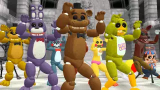 [MMD] Thriller -FNAF1/2-