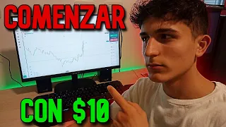 COMO GANAR DINERO con solo $10 USD haciendo TRADING 🤑