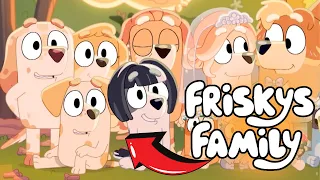 BLUEY FAMILY TREE: Aunt Frisky's Family in "The Sign"