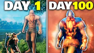 I Spent 100 Days in Valheim