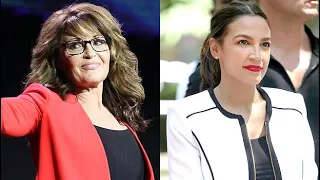 Sarah Palin Rants That Alexandria Ocasio-Cortez Is ‘Obsessed With Sex’ & Twitter Claps Back