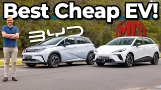 MG4 vs BYD Dolphin 2024 Comparison Review: Which is the Best Cheap EV?