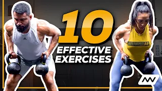 Full Body Strength Workout with 10 Effective Exercises | @EricLeija & @HannahEdenFitness