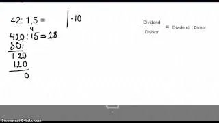 Divisjon 2. Deling med desimaltal