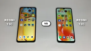 Redmi 13c Vs Redmi 12c I SPEED TEST