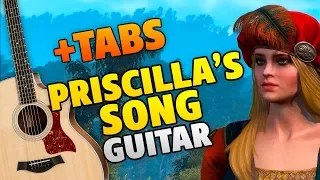 Witcher 3: Wild Hunt – Priscilla's Song | The Wolven Storm (fingerstyle guitar cover)