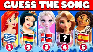 Guess Who's Singing? Guess 40 Disney Princesses |Disney Princesses singing in their Native Languages