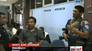 TAMPIL KAKI BERSIMEN - SUSPEK UTAMA KES ROMPAKAN BERSENJATA- 5PM[24 MAC 2016]