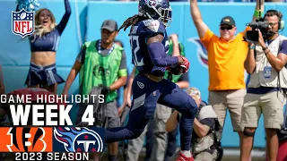 Cincinnati Bengals vs. Tennessee Titans Game Highlights | NFL 2023 Week 4