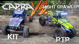 Axial Capra vs Losi Nightcrawler.