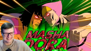 MASHA VS DORA: bizarre adventure! - Реакция на Alejandros