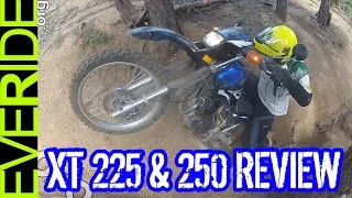 Yamaha XT 250 & XT 225 "Serow" Ride & Review o#o
