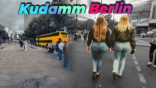 WALK in Luxurious WEST BERLIN Side KUDAMM | #kudamm #berlin #walking4k