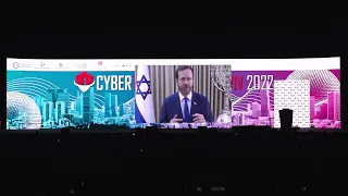 Israel President Izhak Buji Herzog in the 2022 Cybertech