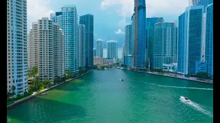 Miami, Florida 8K Video ULTRA HD 120 FPS • The Magic City in Drone