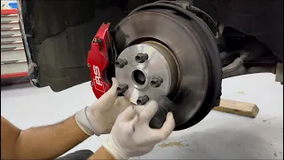 Project Audi TT(17) installing wheel spacers| تفصيل و تركيب سبيسرز للاودي