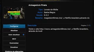 Atualizado - addon ArmagedomPirata Vs.0.0.2 - filmes series e animes dublados - Como instalar