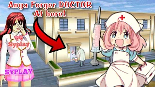 يوجد انيا طبيبه في الشقه There's Doctor Anya Forger Inside this apartment in Sakura School Simulator