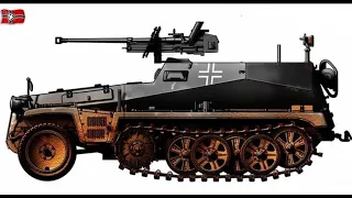 Немецкие специализированные варианты бронетранспортера Sd. Kfz.  250. Часть 2