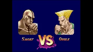 Super Street Fighter II - Parte 02 / Sagat Playing